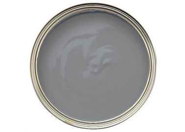 Anti - Mildew Matt Grey Emulsion Paint Strong Intensity 30 Mu / Layer